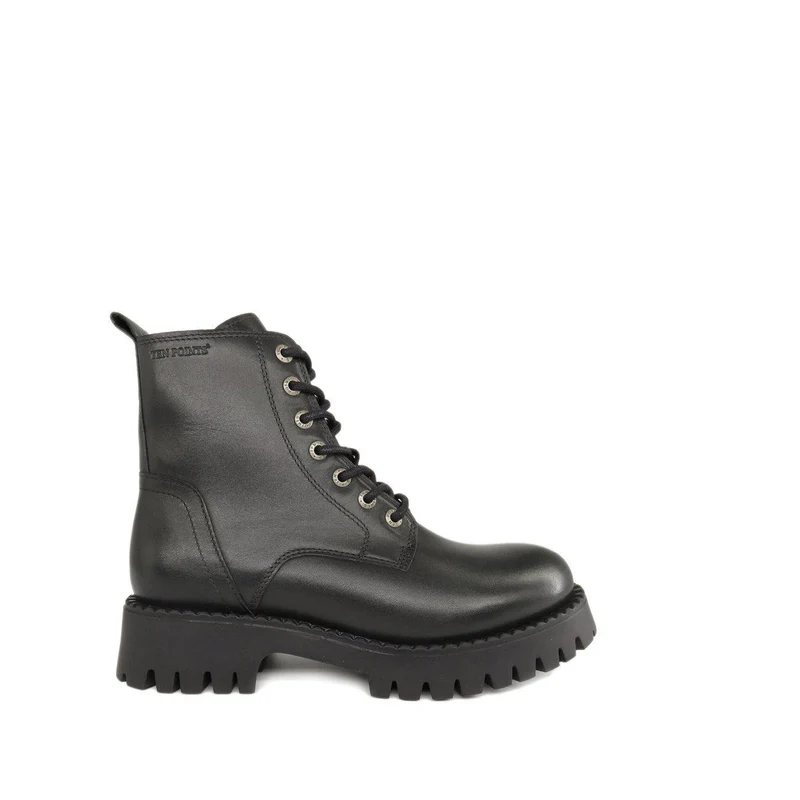 Penny Laced boots — Black