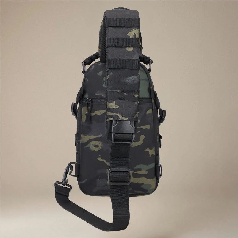 Virella Schultertasche aus Nylon mit verstellbarem Gurt und Reißverschluss