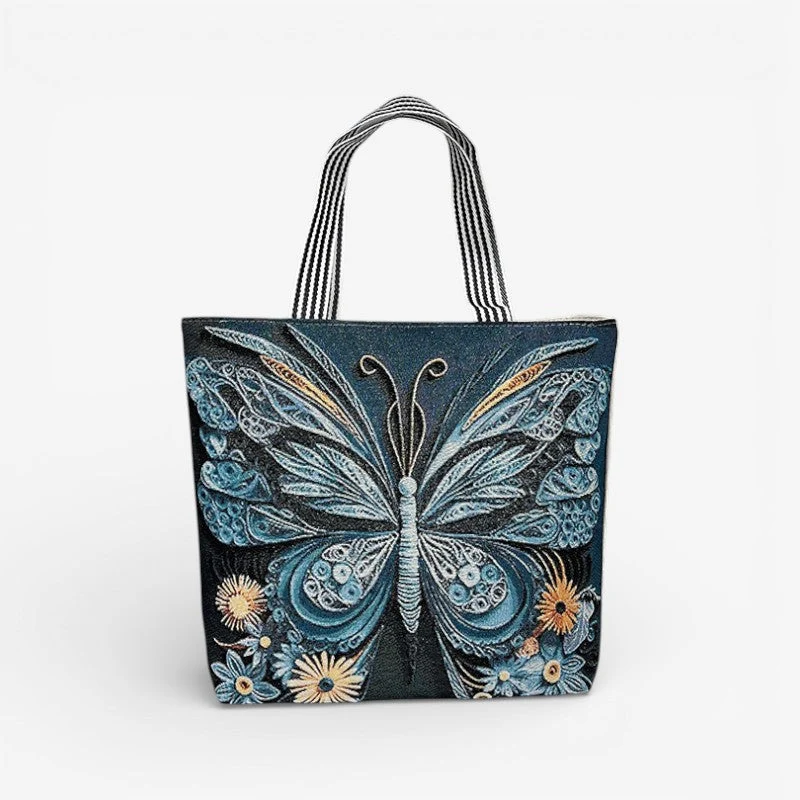 Tavira Tote Tasche mit Tiermuster und Tragegriffen