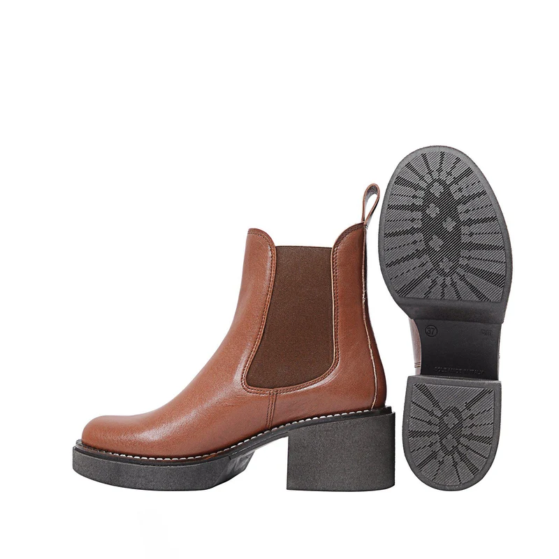 Selma Chelsea boots — Brown