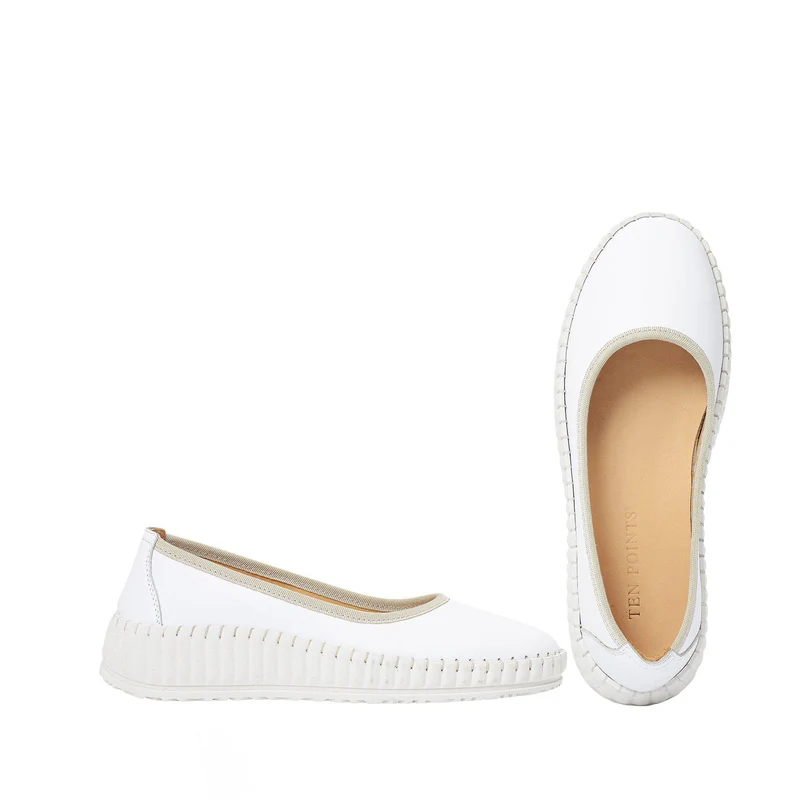 Ebba Ballerina — White