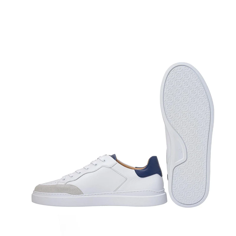 Tristan Sneakers — White/Blue