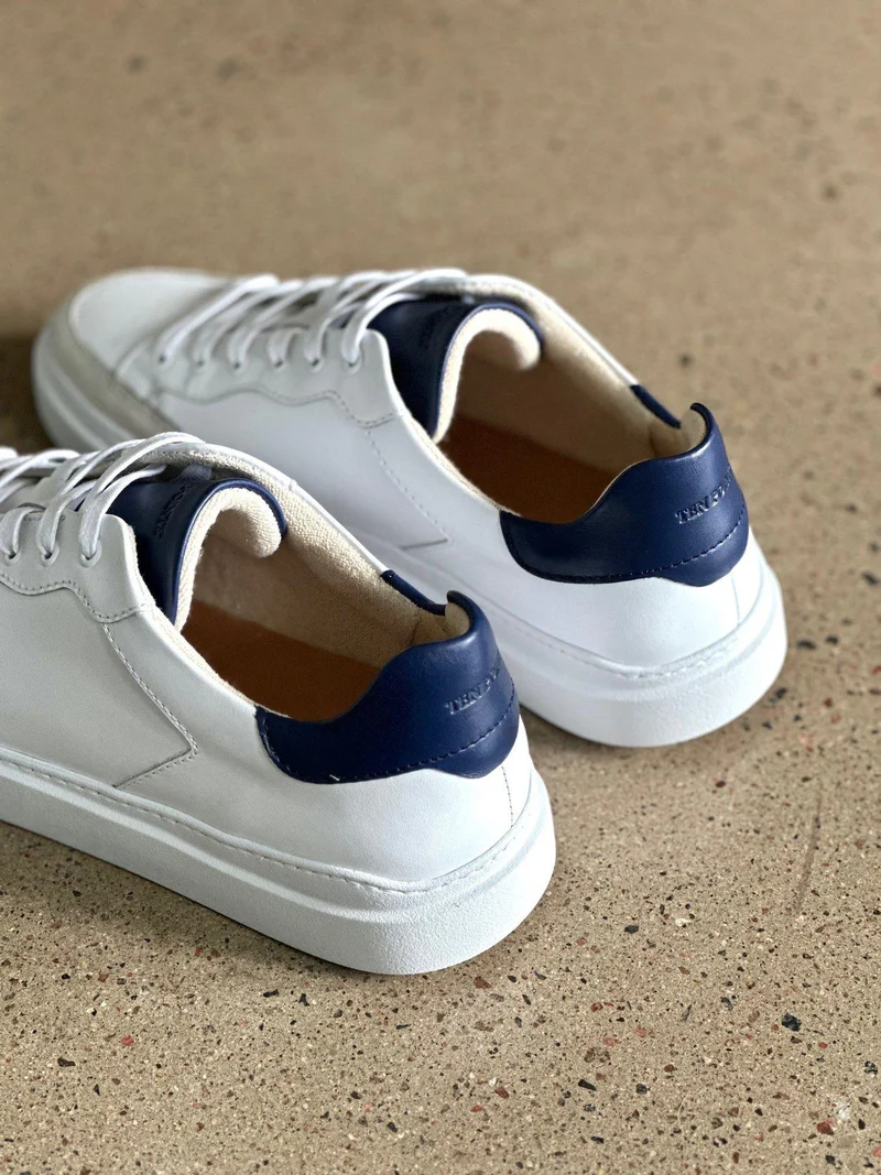 Tristan Sneakers — White/Blue