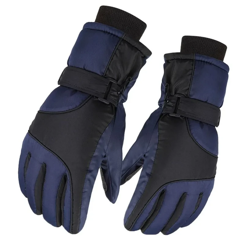 Gefütterte Winterhandschuhe mit langem Bündchen für Damen und Herren – Valtoro