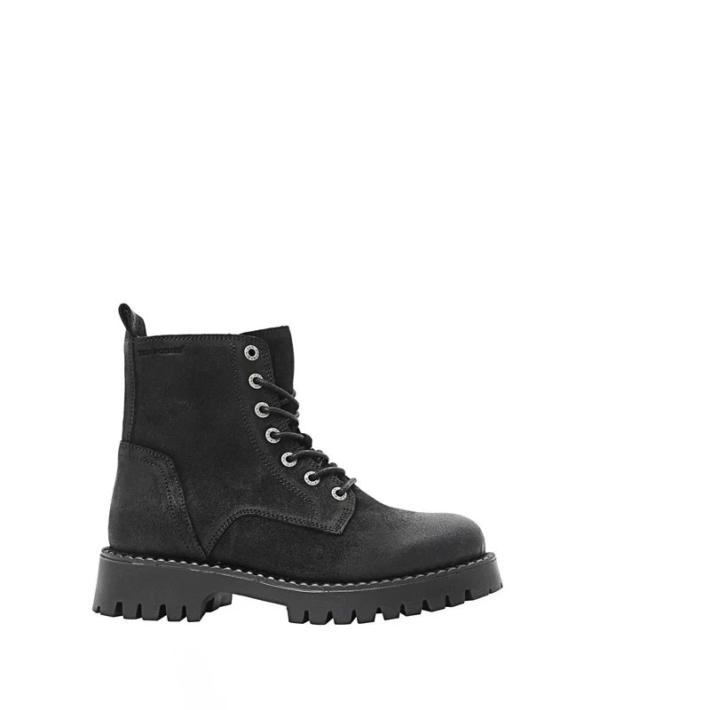 Penny Laced boots — Black
