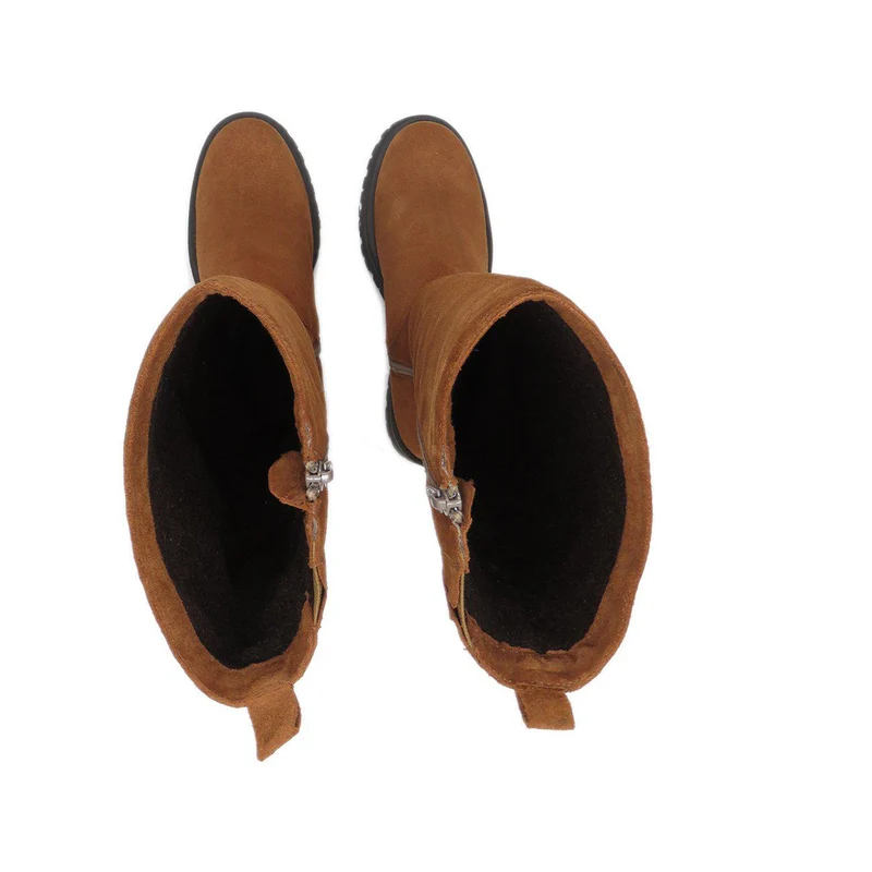 Ylva Tall shaft boots — Brown