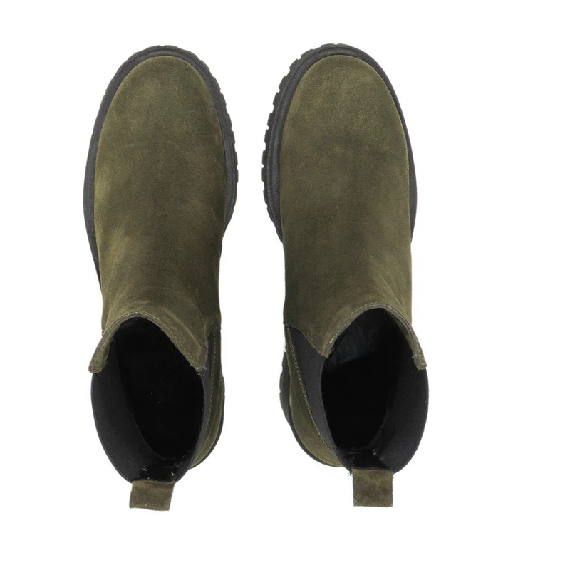 Ylva Chelsea boots — Olive