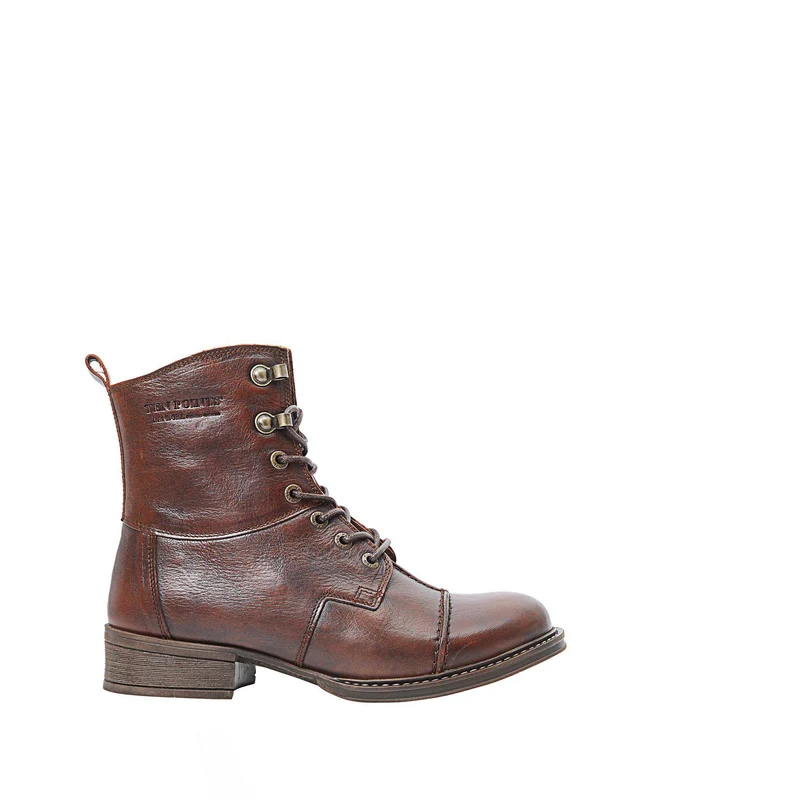 Pandora Laced boots — Rust