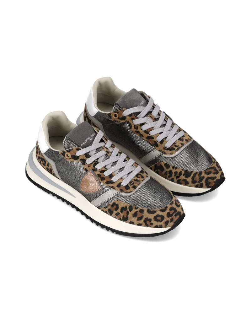 Sneakers Tropez 2.1 Women, Animal-Print Silver White