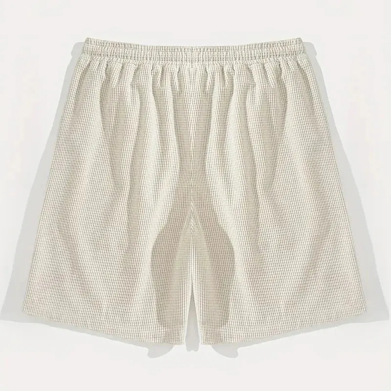Ventaro Herren Shorts aus strukturiertem Polyester mit elastischem Bund