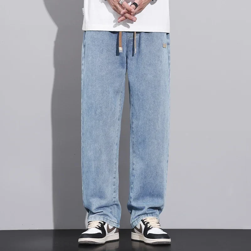 Herren Jeans mit geradem weitem Bein und lockerem Schnitt Taverno