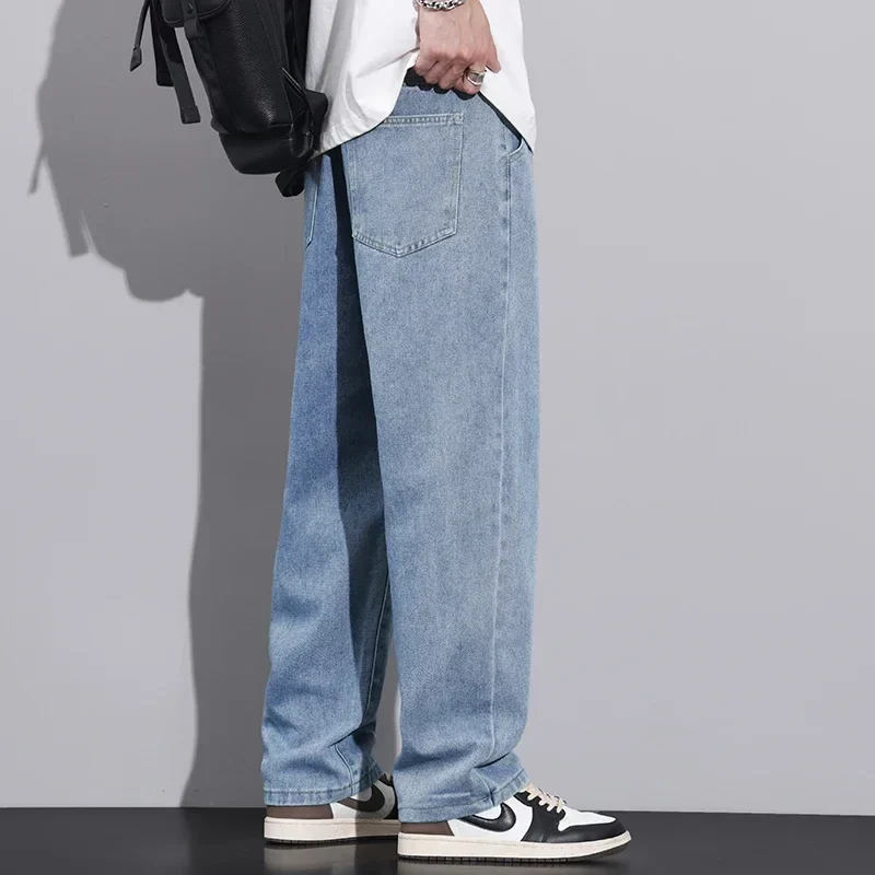 Herren Jeans mit geradem weitem Bein und lockerem Schnitt Taverno