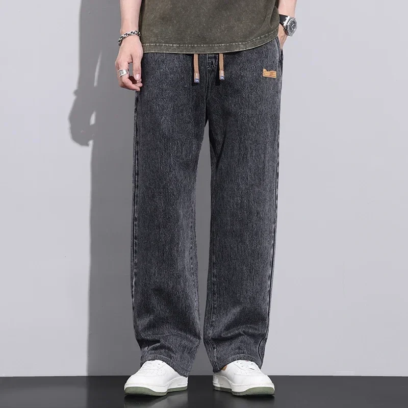 Herren Jeans mit geradem weitem Bein und lockerem Schnitt Taverno