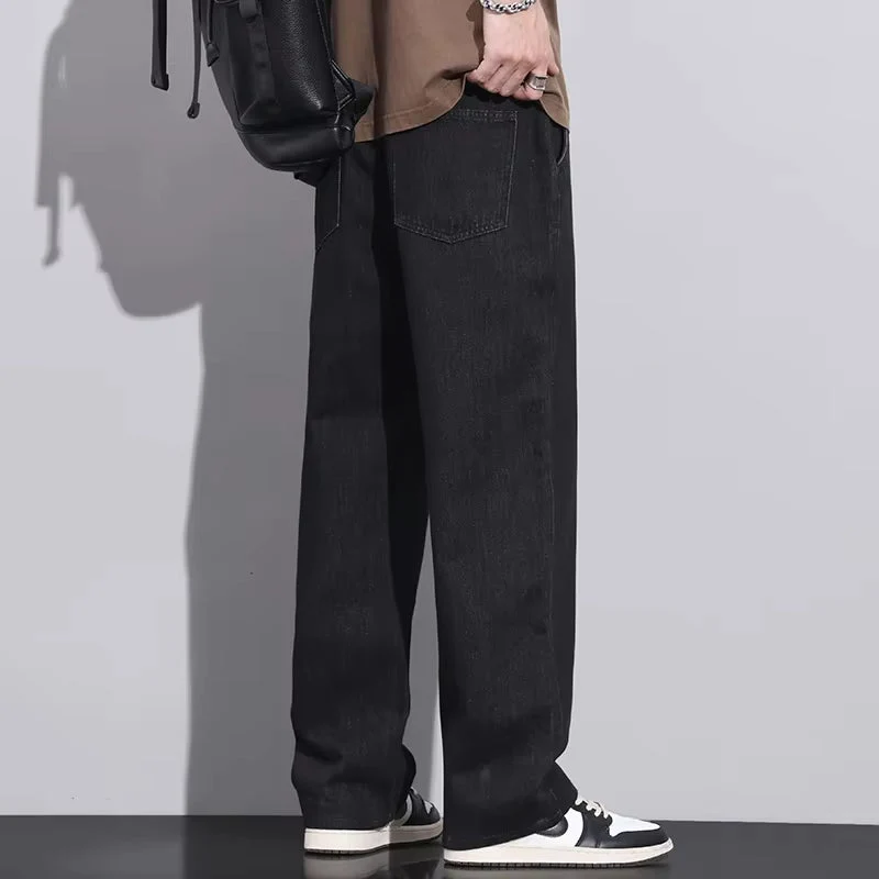 Herren Jeans mit geradem weitem Bein und lockerem Schnitt Taverno