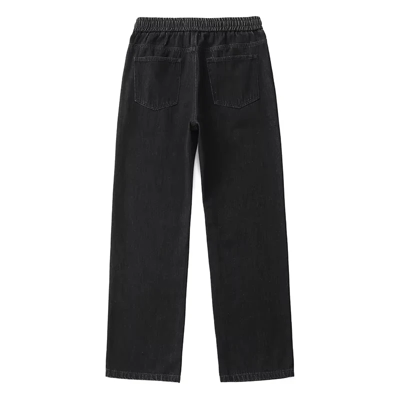Herren Jeans mit geradem weitem Bein und lockerem Schnitt Taverno