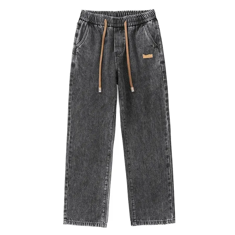 Herren Jeans mit geradem weitem Bein und lockerem Schnitt Taverno