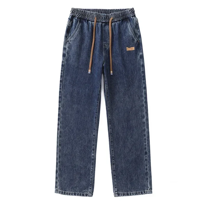 Herren Jeans mit geradem weitem Bein und lockerem Schnitt Taverno