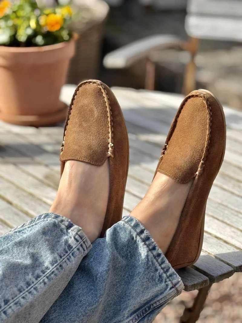 Indy Loafers — Sand