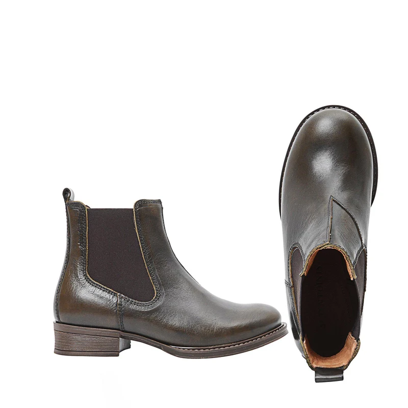 Pandora Chelsea boots — Olive