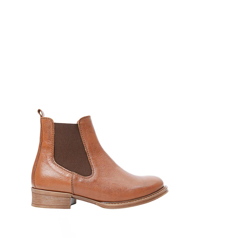 Pandora Chelsea boots — Cognac