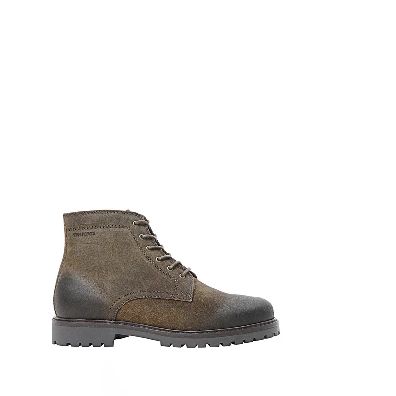 Stig Laced boots — Olive