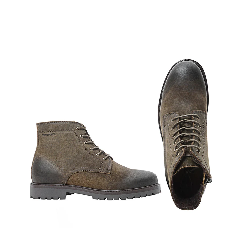 Stig Laced boots — Olive