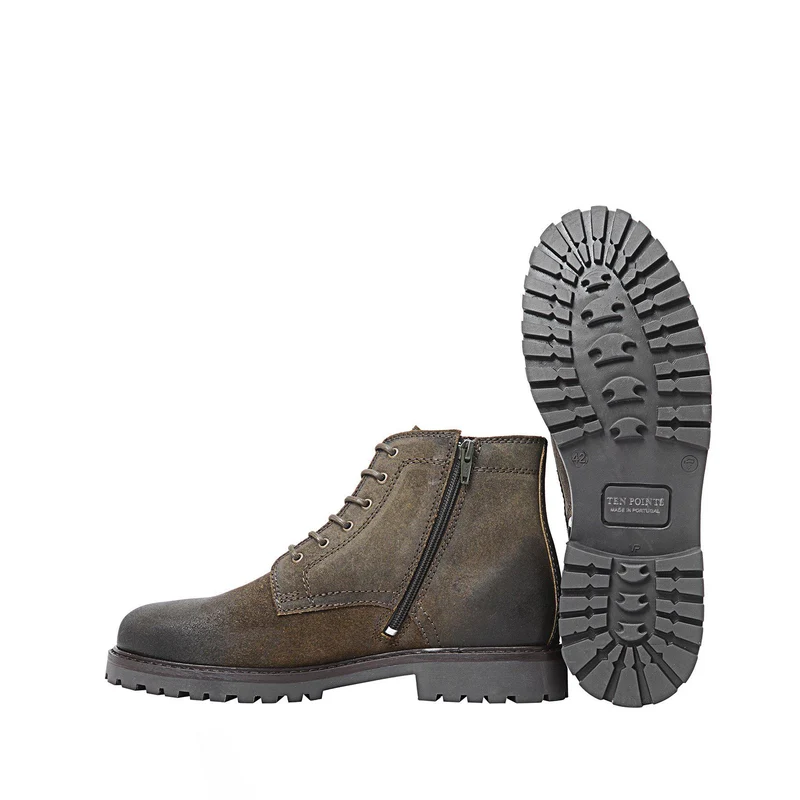 Stig Laced boots — Olive