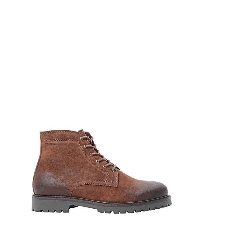 Stig Laced boots — Brandy