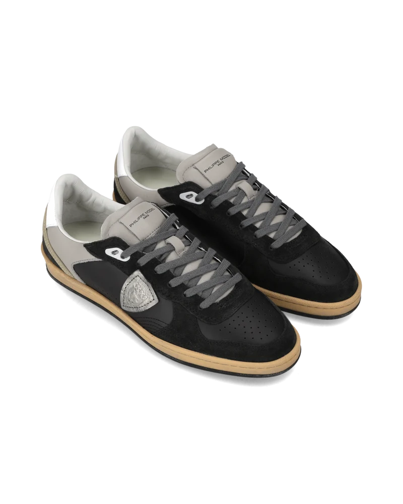 Sneakers Pgal Men, Black Anthracite Grey