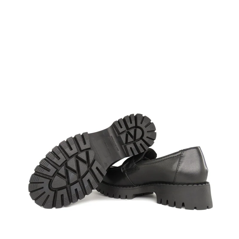 Penny Loafers — Black