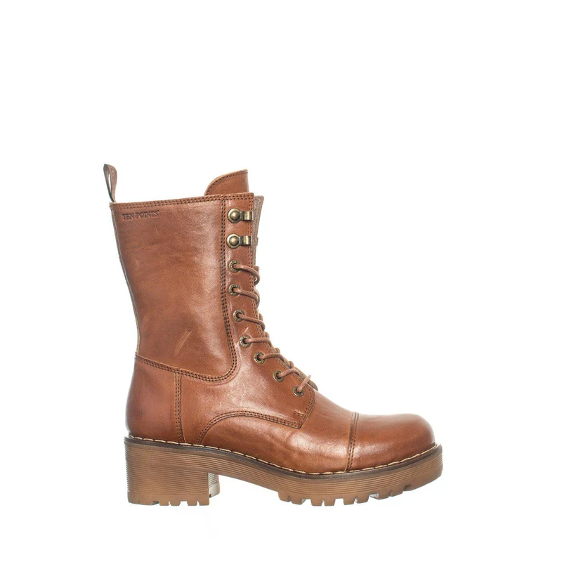 Clarisse Warm boots — Cognac
