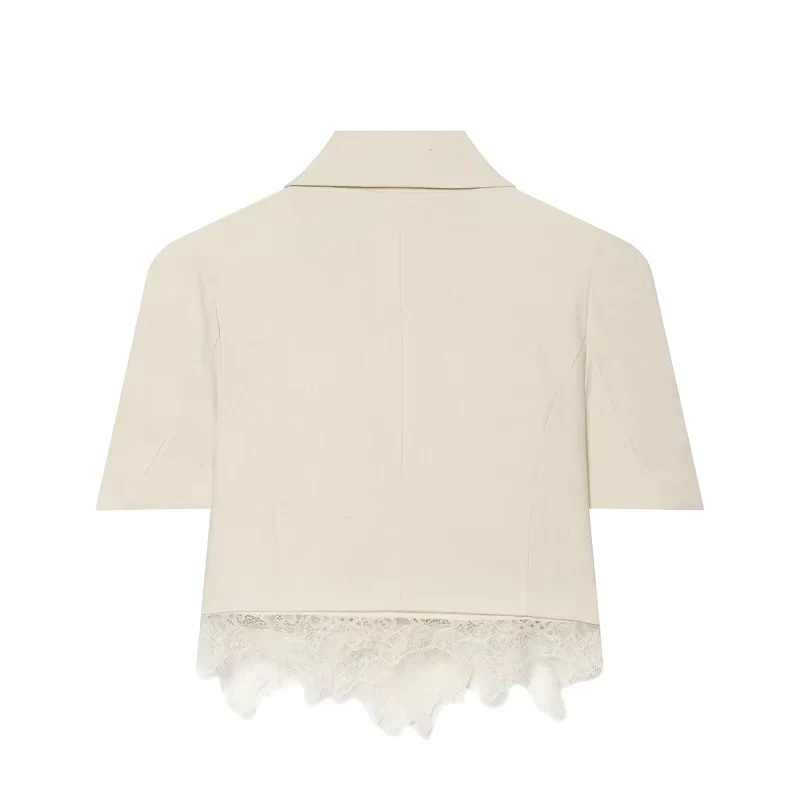 Damen-Zweiteiler mit Blazer und Shorts – Bellavique