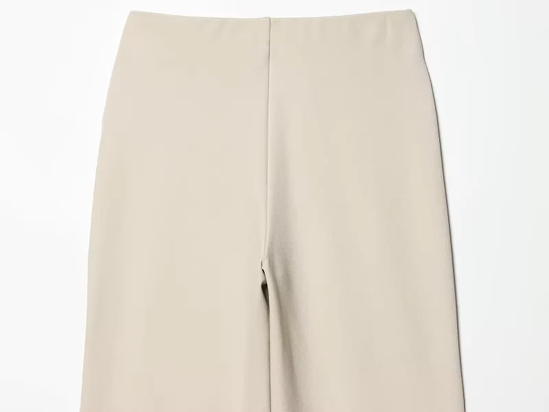 Damen-Zweiteiler mit Kurzarmshirt und Schlaghose – Elanique