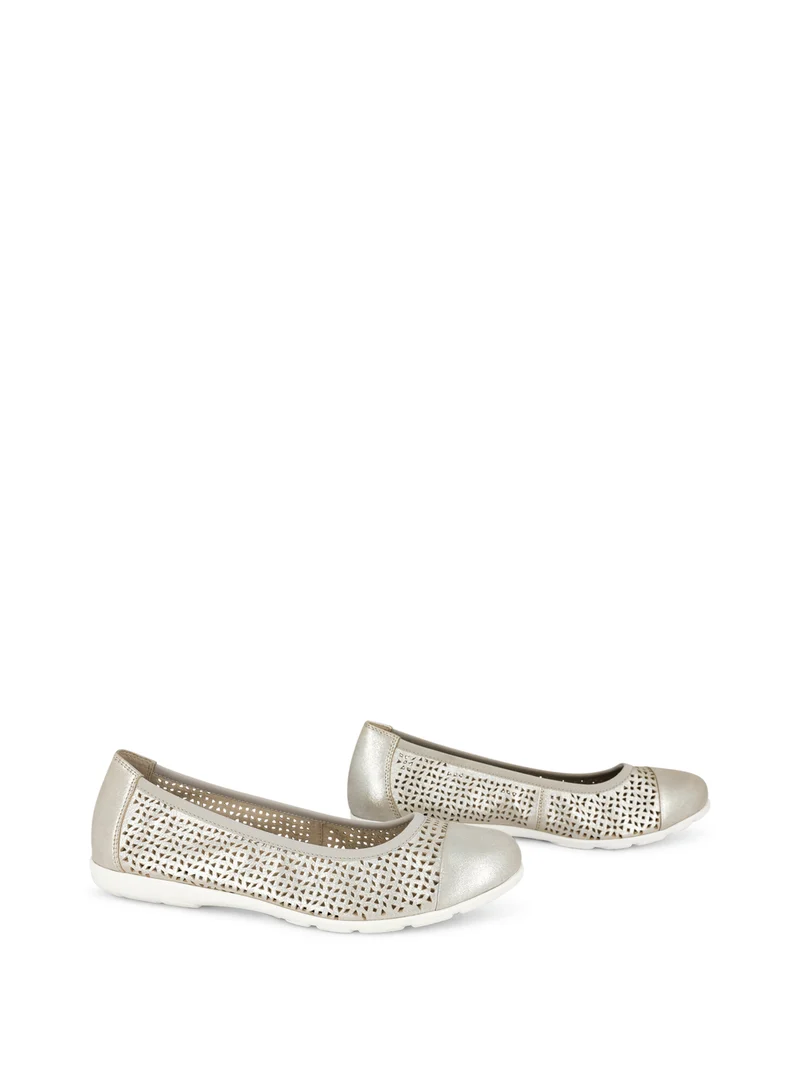 VIVIAN TAUPE METALLIC