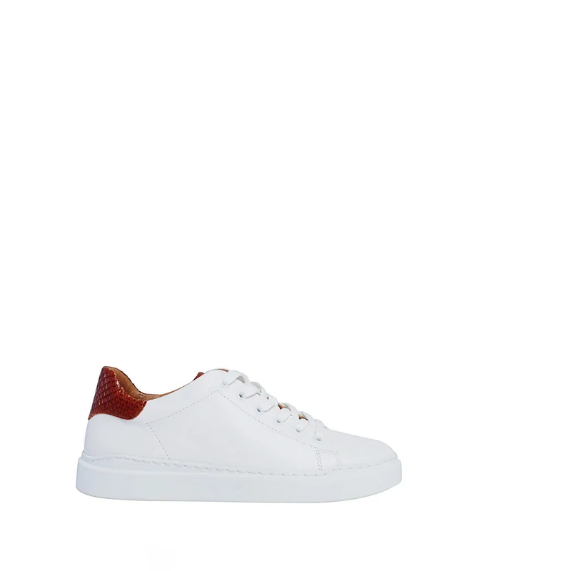 Isolde Outlet — White/Cognac