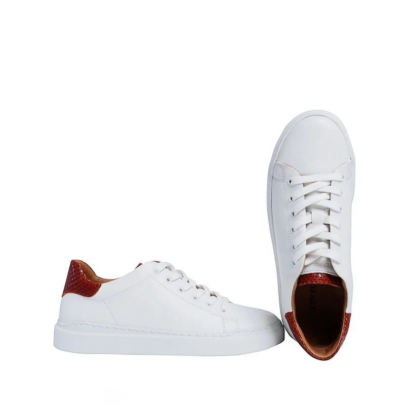 Isolde Outlet — White/Cognac
