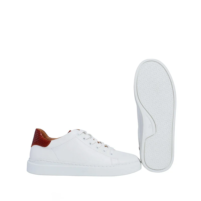 Isolde Outlet — White/Cognac