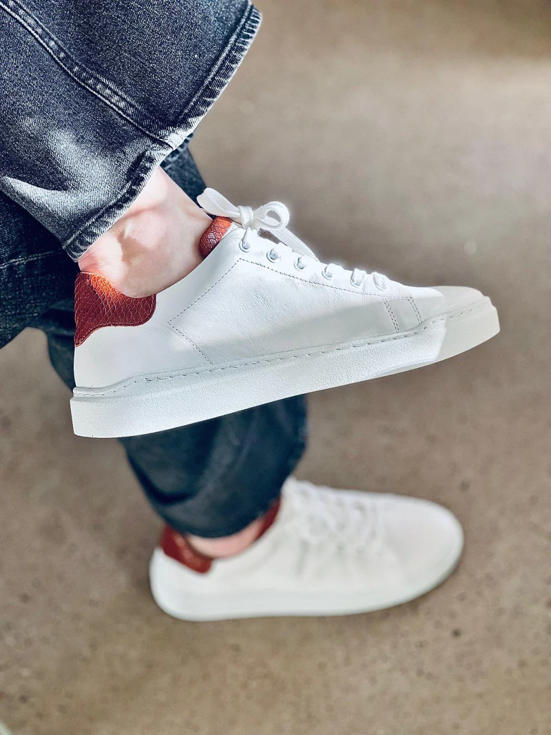 Isolde Outlet — White/Cognac