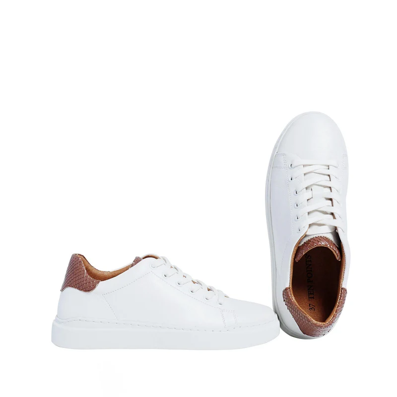 Isolde Outlet — White/Taupe