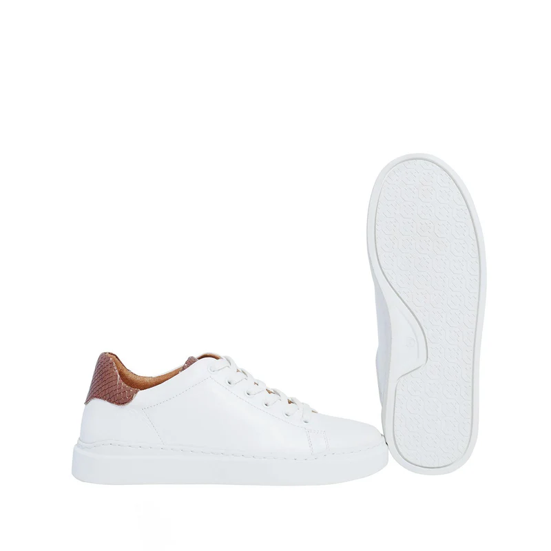 Isolde Outlet — White/Taupe