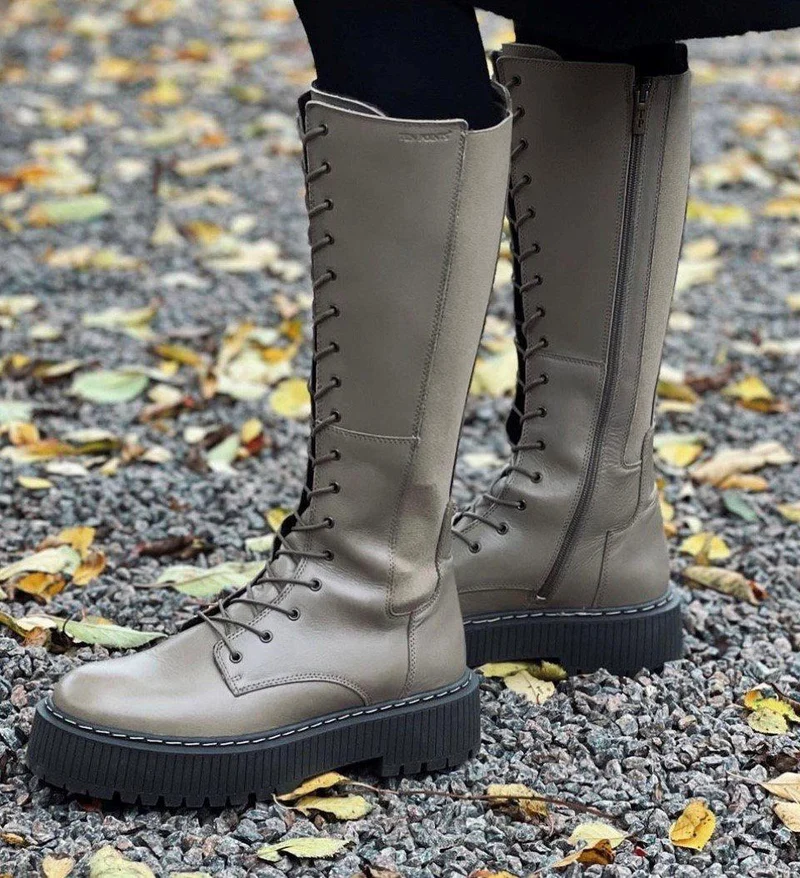 Shoelace 300cm Shoe care — Taupe
