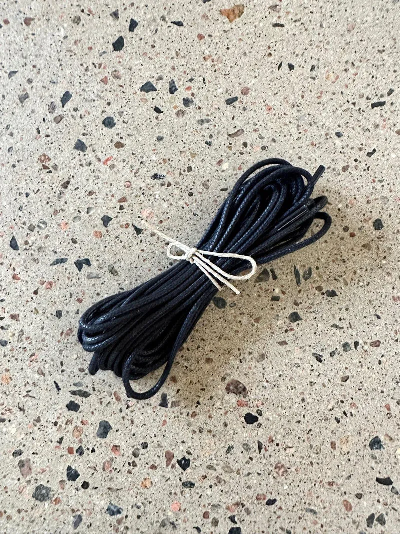 Shoelace 300cm Shoe care — Black