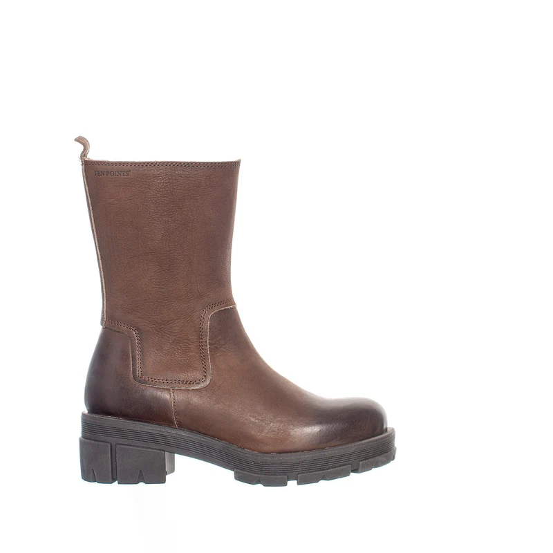 Cecilia Tall shaft boots — Nutbrown