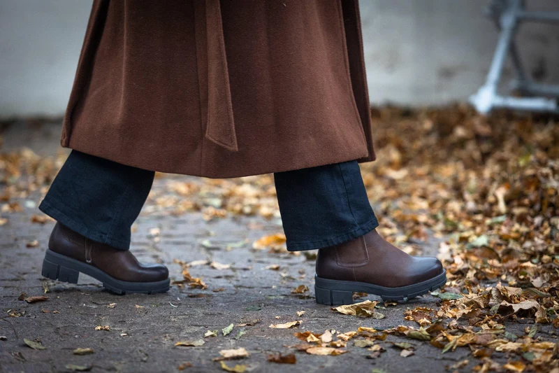Cecilia Tall shaft boots — Nutbrown