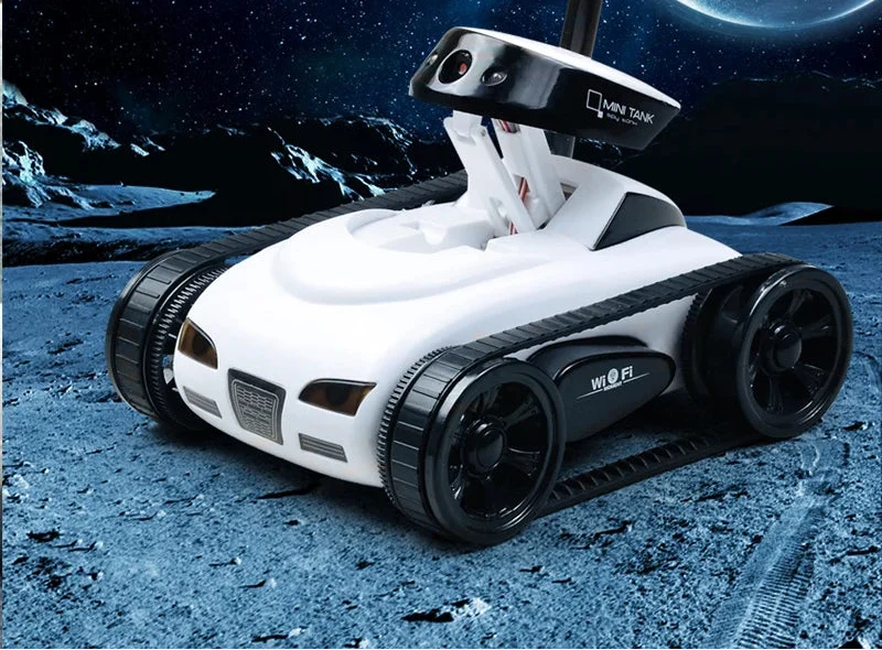 Ferngesteuerter Kettenpanzer mit Kamera und WLAN-Steuerung – TrackVision