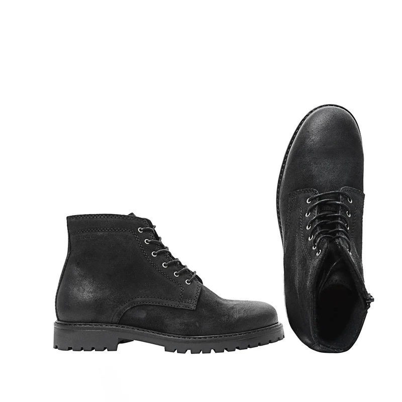 Stig Laced boots — Black