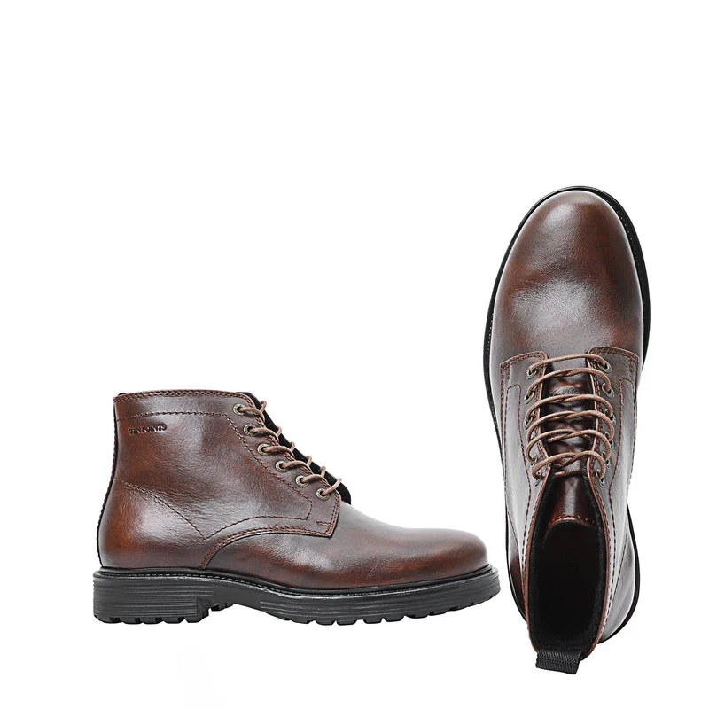 New Bertil Laced boots — Rust