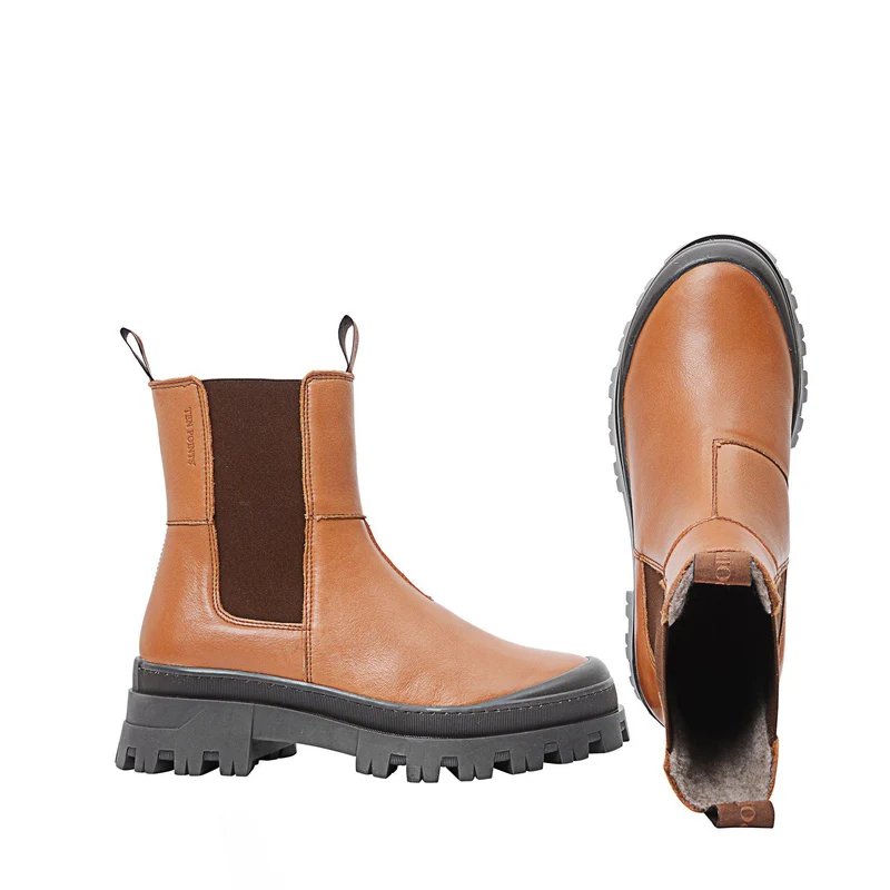 Jenny Warm boots — Cognac