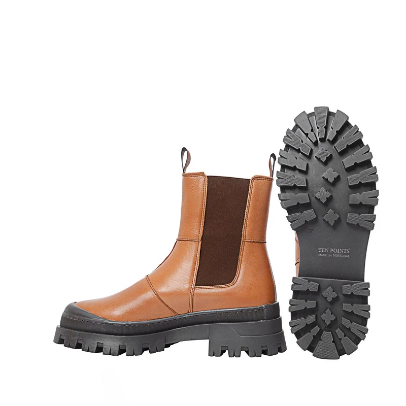 Jenny Warm boots — Cognac