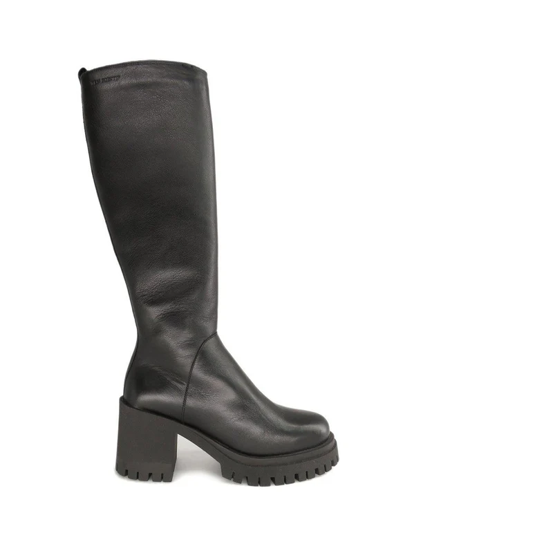 Ylva Tall shaft boots — Black